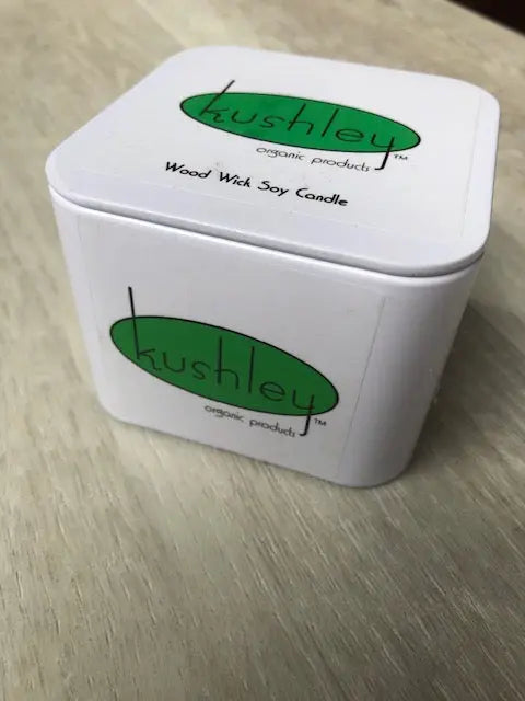 Soy Wood Wick Candle Kushley